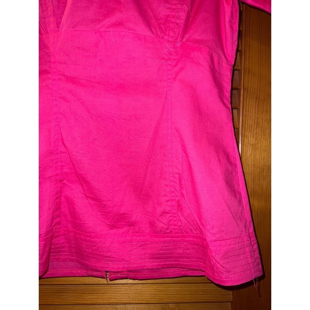 COOGI Pink Rhinestone Blouse — Small - Picture 13 of 14